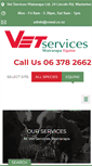 Mobile Screenshot of horsevet.co.nz